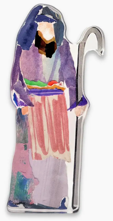 Acrylic Nativity Shepard 2 Bitty