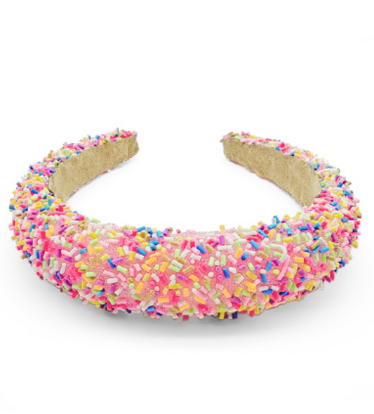 Sprinkle Beaded Headband