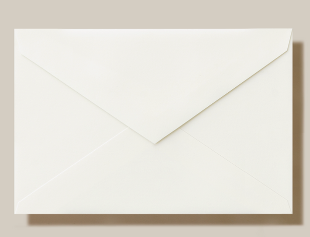 Pearl White Kent Envelope