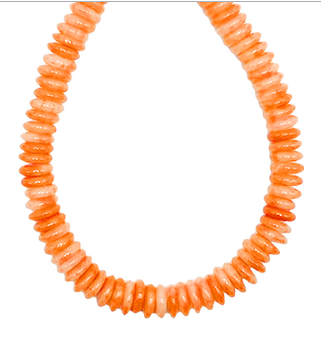 Disk Bead Necklace