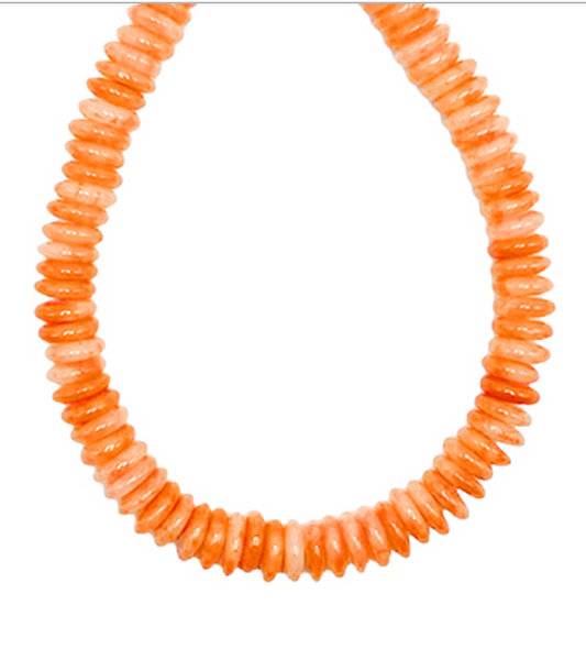 Disk Bead Necklace