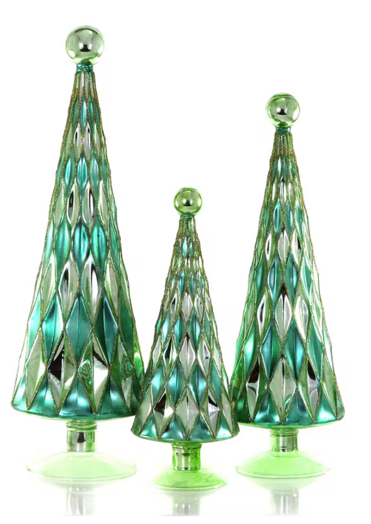 Mid Century Diamond Trees