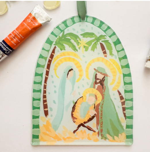 Nativity Acrylic Ornament