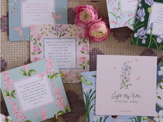 Light My Path Scripture Cards