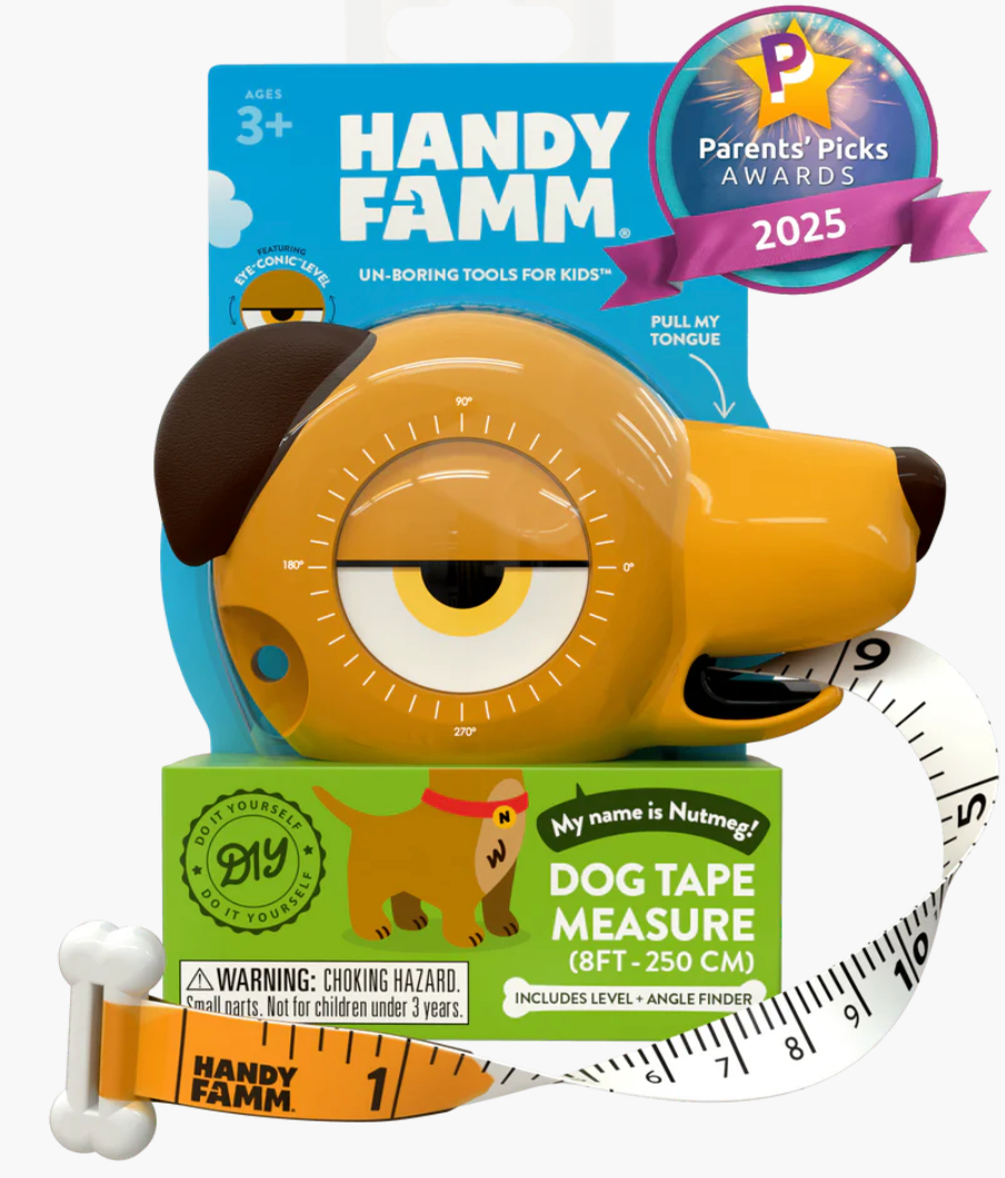 Dog 4-in-1 Measuring Tape -Nutmeg