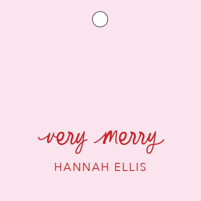 The Hannah Tag - Blush