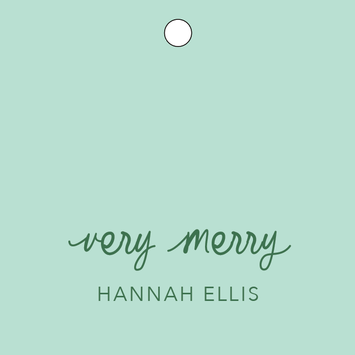 The Hannah Tag - sage