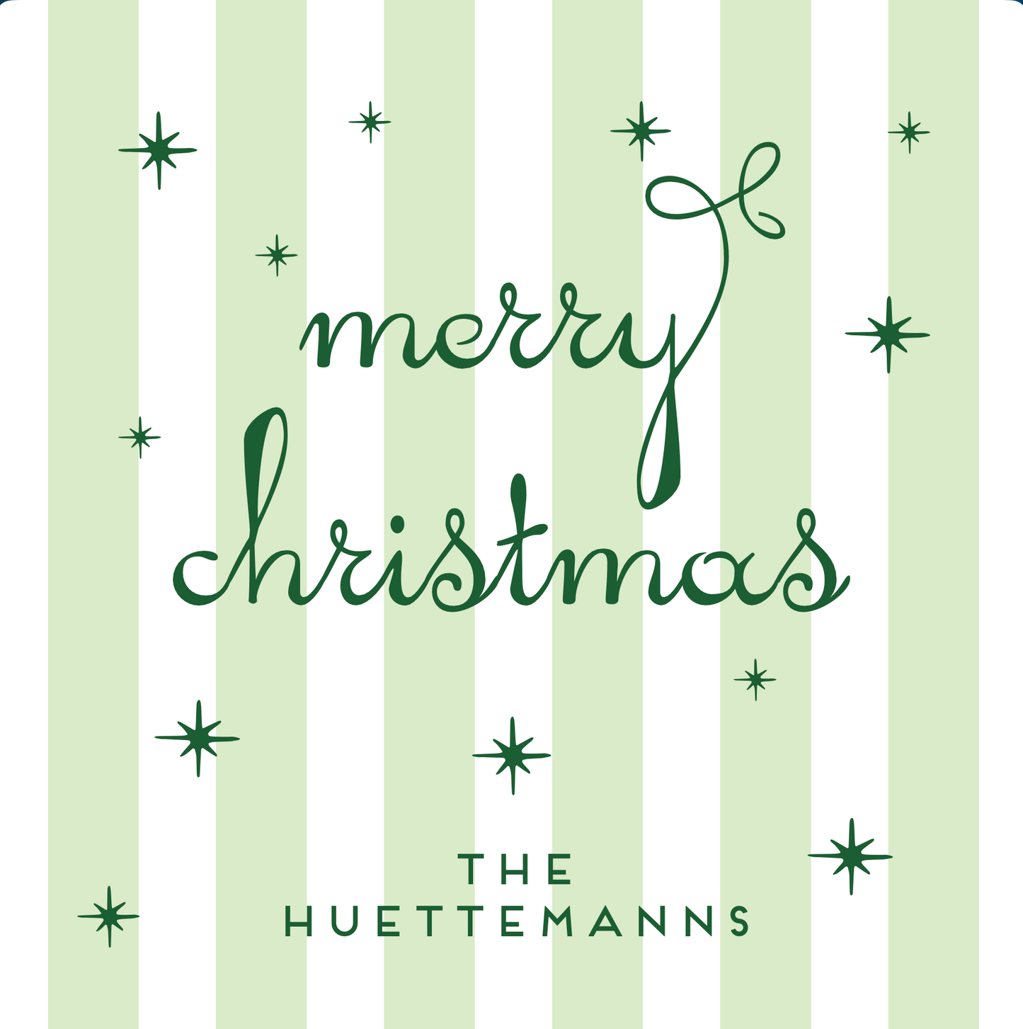The Huettemann Tag - green
