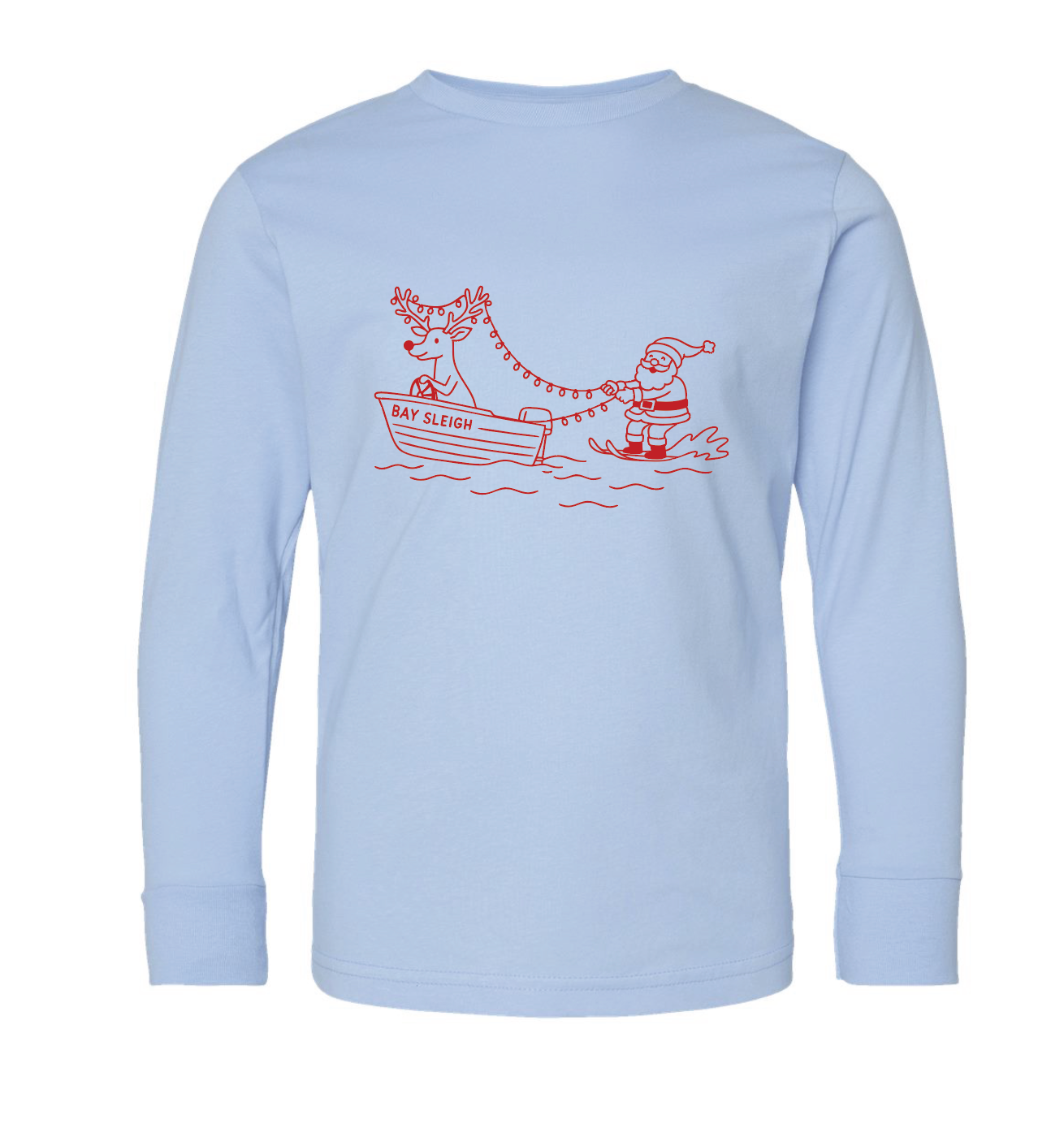 YOUTH Bay Sleigh T- Shirt  Light Blue (PREORDER)