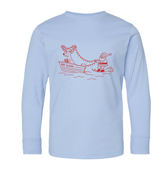 YOUTH Bay Sleigh T- Shirt  Light Blue (PREORDER)