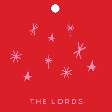 The Breaux Tag - red/pink