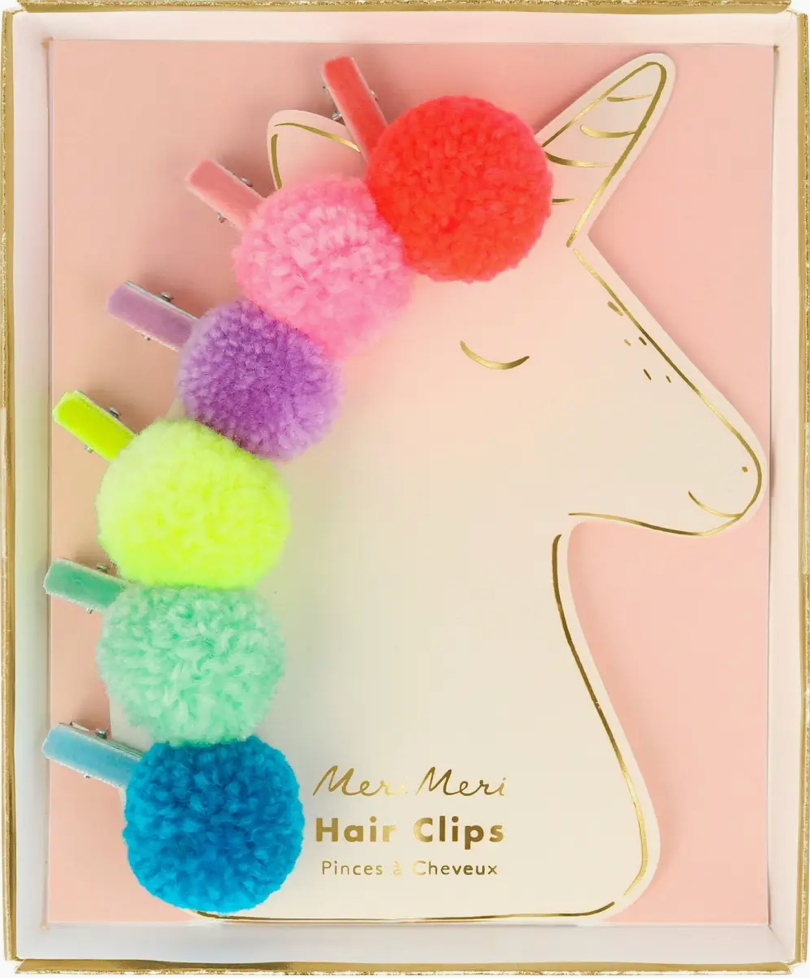 Unicorn Hair Clips