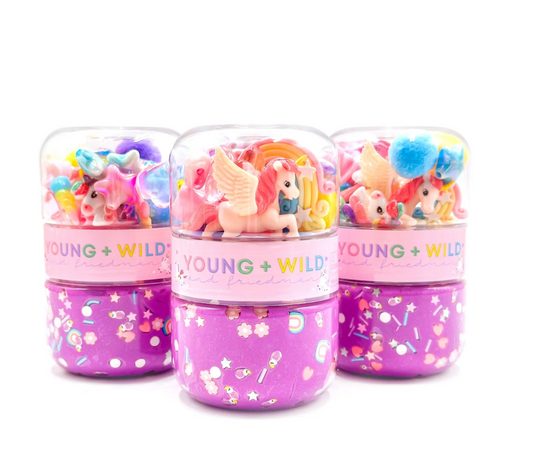 Unicorn Valentine Grab & Go Dough Jar
