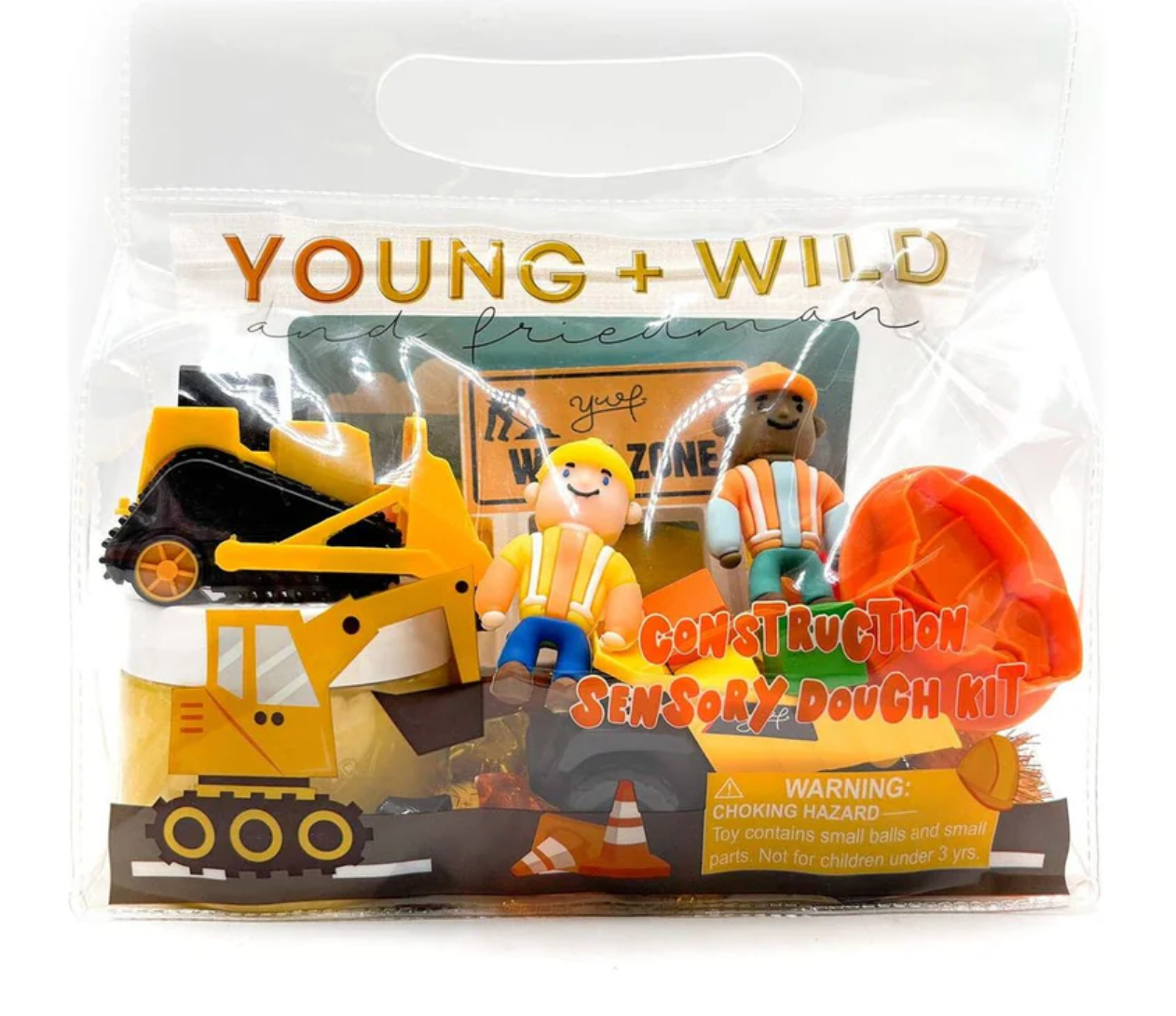 Construction Sensory Dough Bag