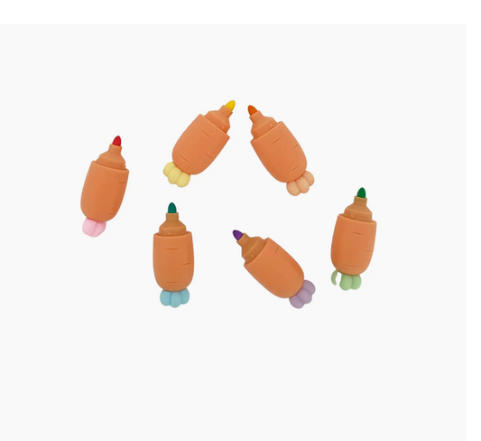 Bunnies in the Garden Carrot Marker Set