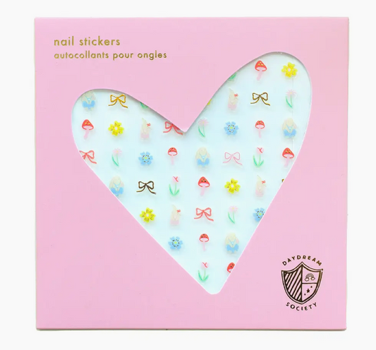 Bunnies in the Garden Nail Stickers