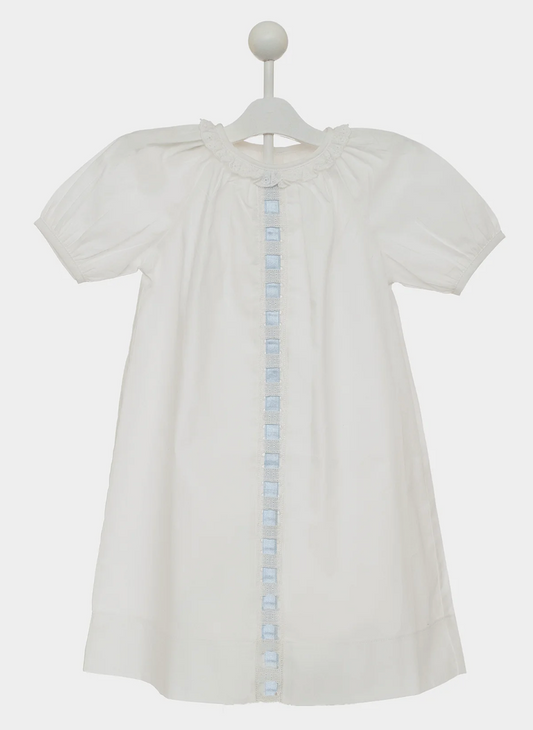 Baby Brantley Ribbon Daygown- Blue