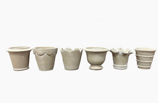 Herb Pots -Verde White