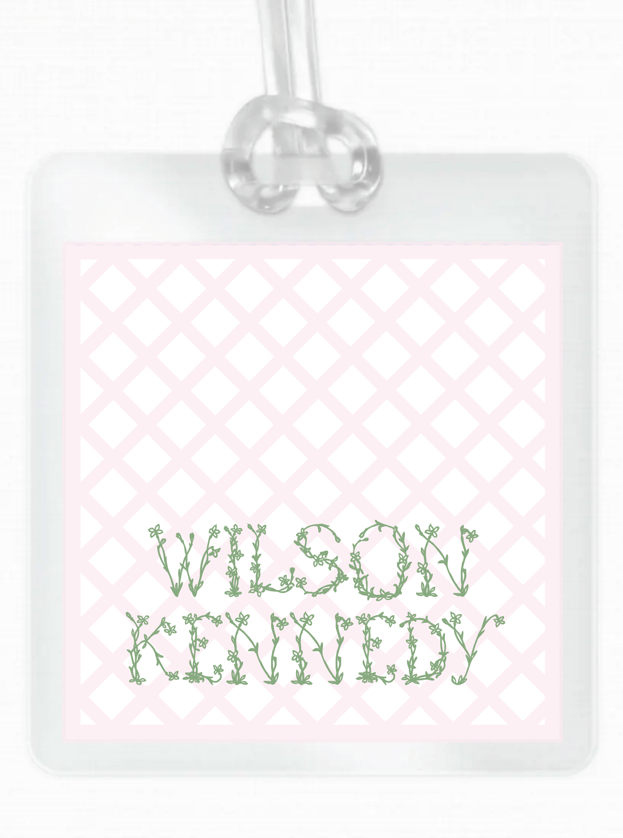 Wilson Laminated Bag Tag
