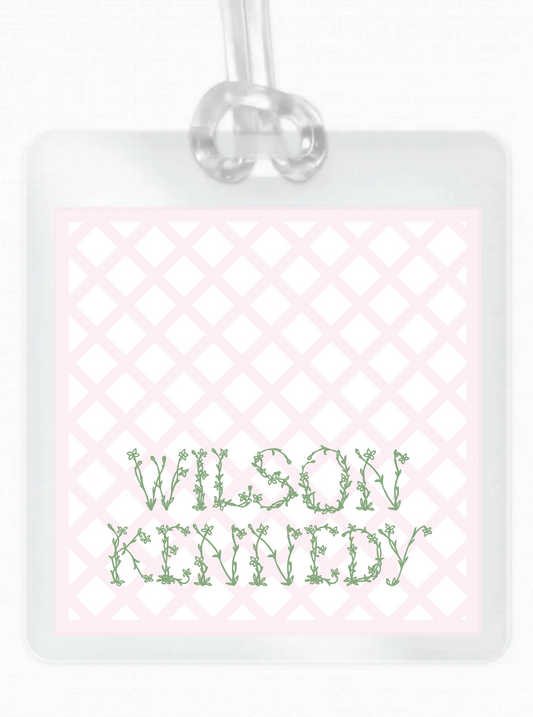 Wilson Laminated Bag Tag