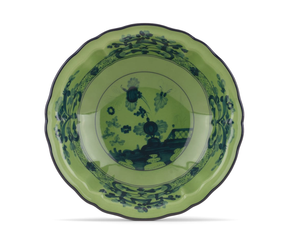 MALACHITE FRUIT BOWL ORIENTE ITALIANO