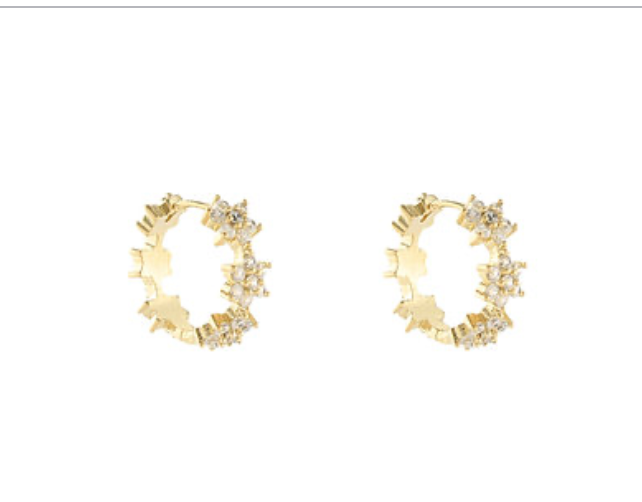 Gold Star Studs