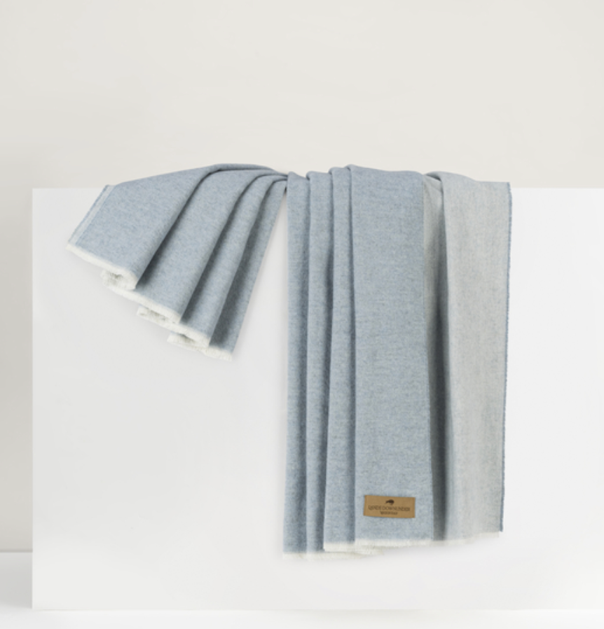 Crystal Blue Aspen Throw