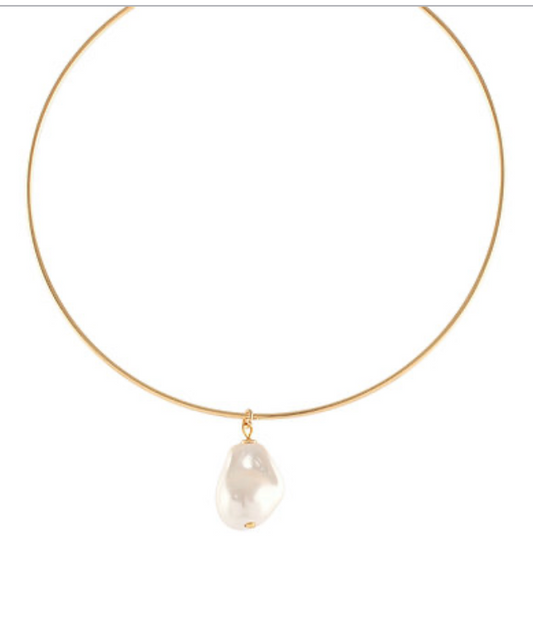 Pearl Choker Necklace