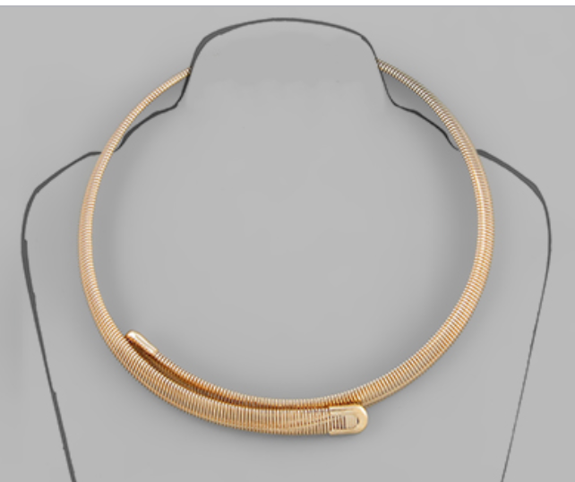 Gold Choker Necklace