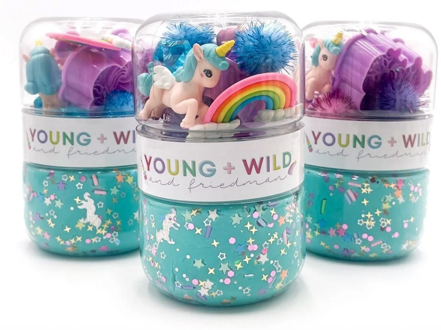 Unicorn Grab & Go Dough Jar