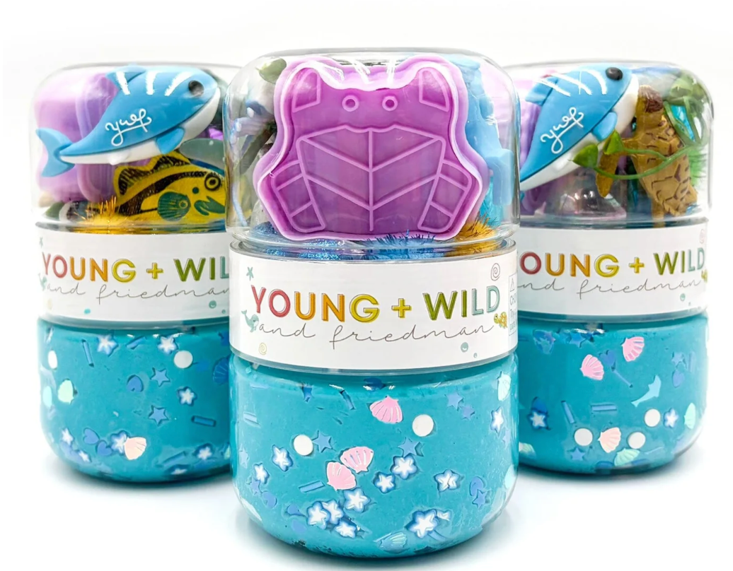 Ocean Grab & Go Dough Jar