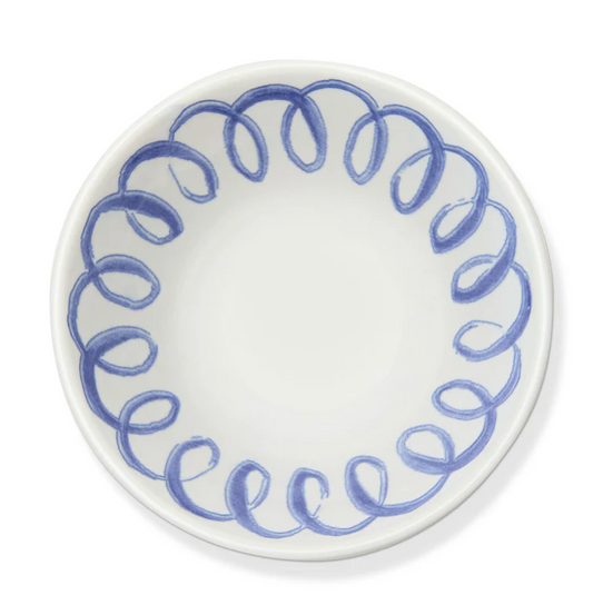 Amalfi Berry Bowl- White/Blue