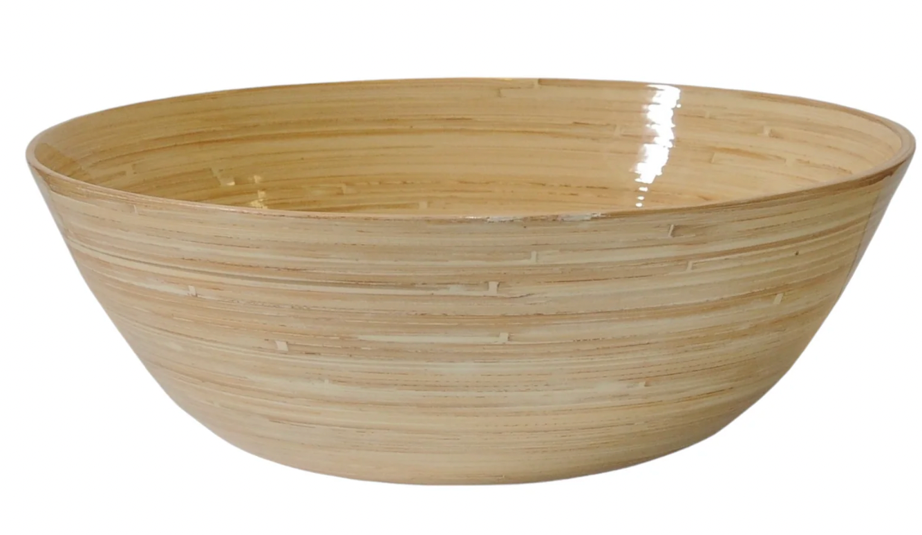 Bamboo Party Bowl