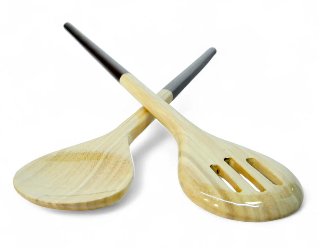 Refined Salad Server Set