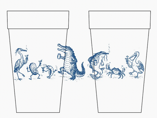 Wharf Party 20oz Styrofoam Cups