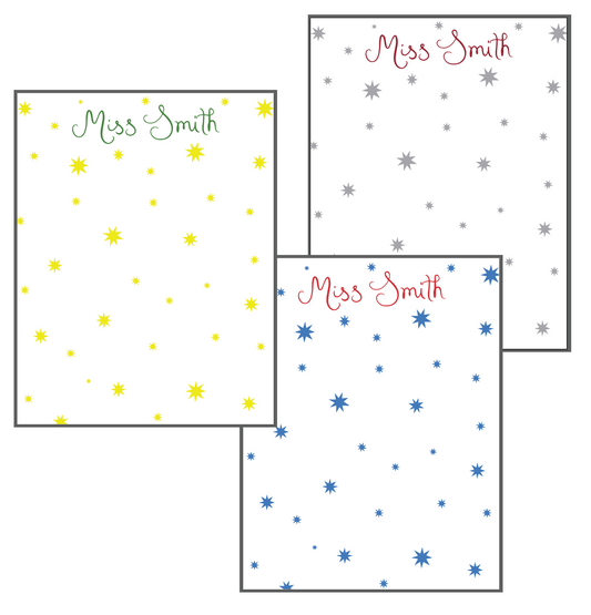 SCHOOL STAR NOTEPAD