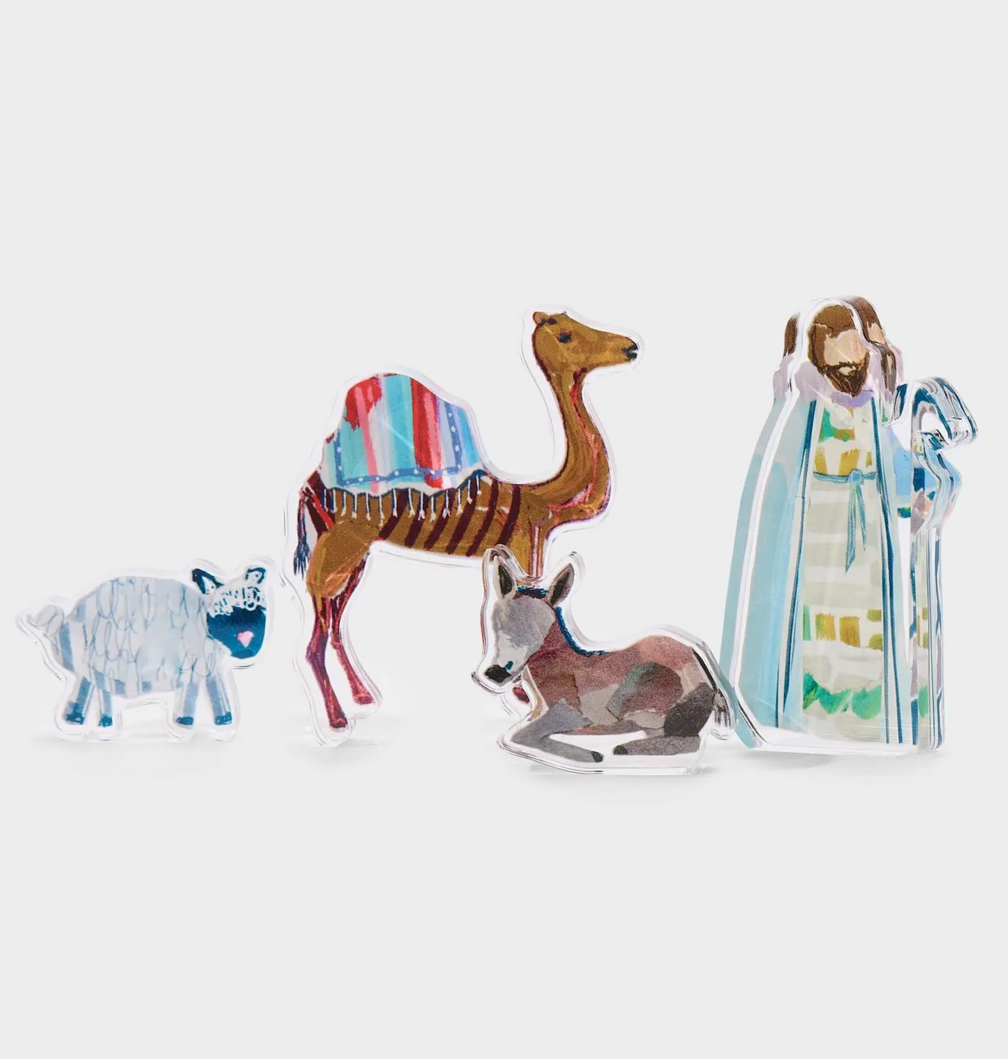 The Collected Nativity Add-On: Shepherd and Flock