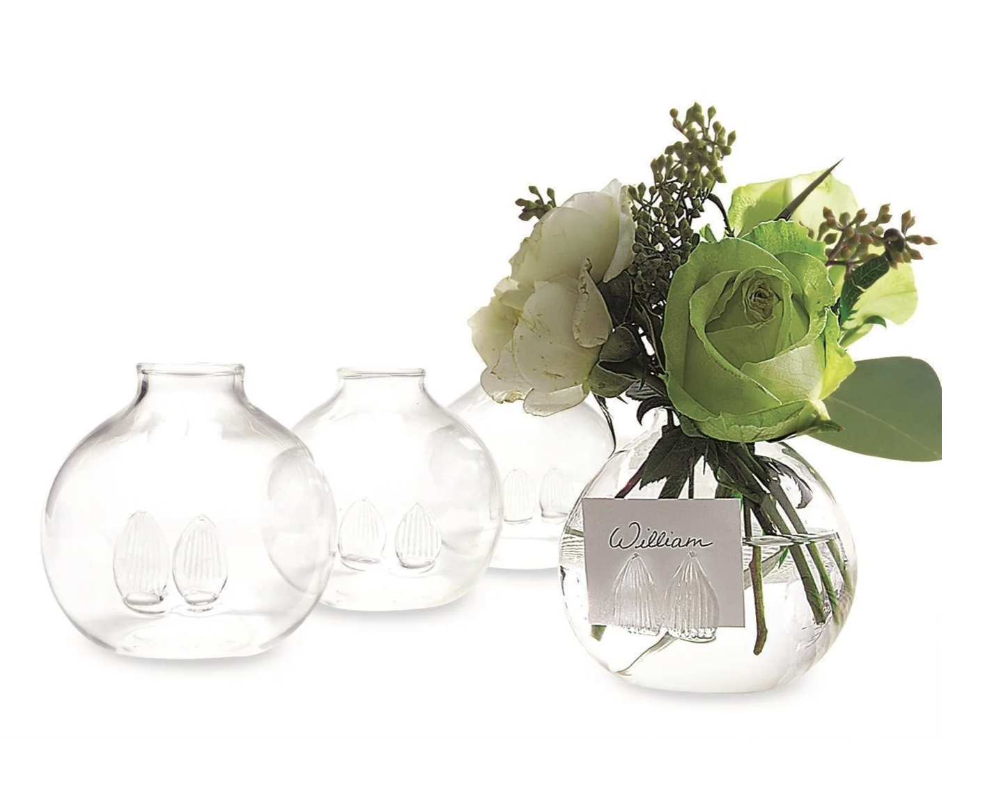 Flower place card holder