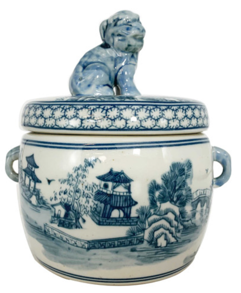 Chinoiserie Candy Jar