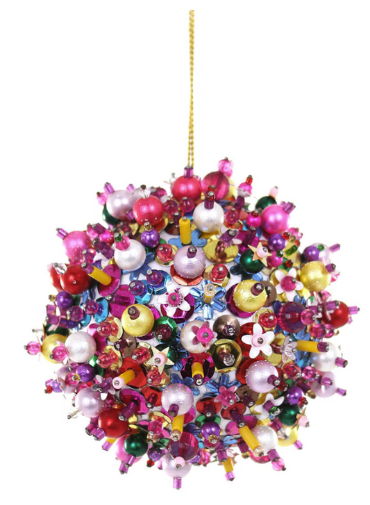 Magpie Bauble Sequin Ornament