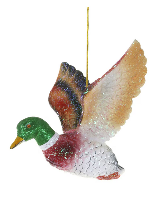 Flying Mallard Ornament