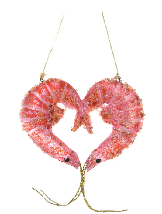 Prawn Love Ornament