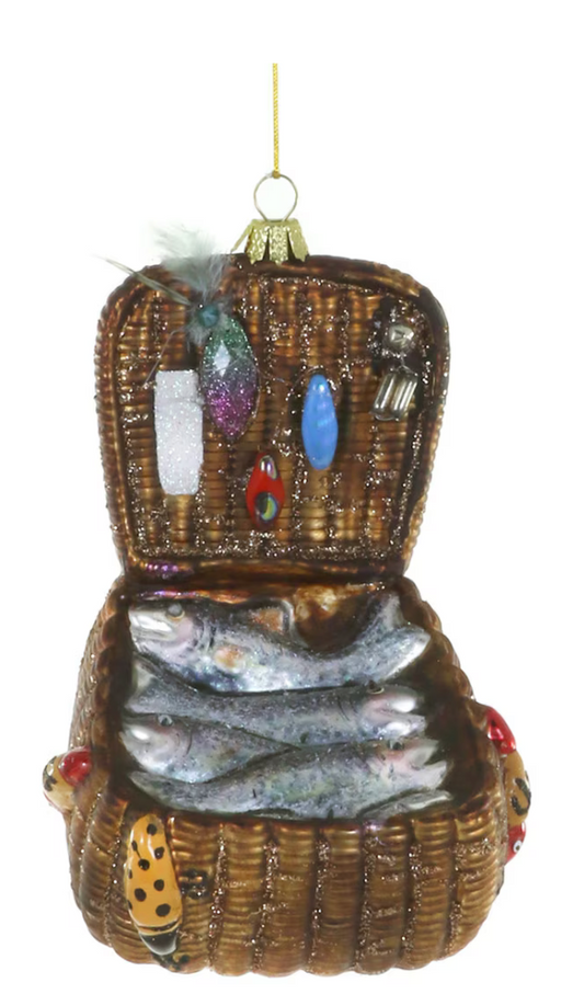 Fishing Creel Ornament