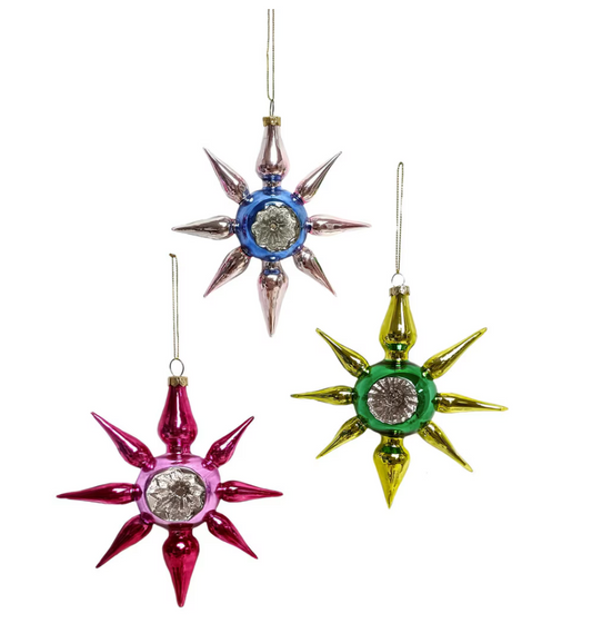 Spun Star Ornament