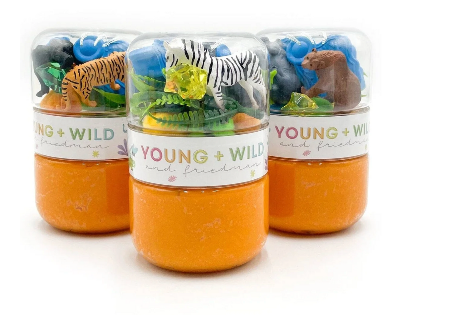 Zoo Grab & Go Dough Jar