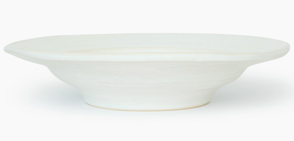 Toscana Pasta Plate White
