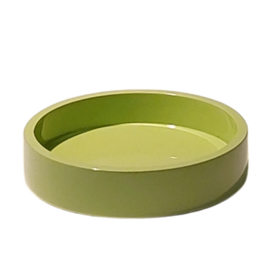 Round Tray mini- Pastel Green
