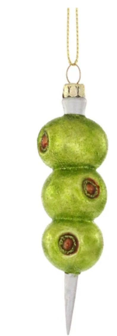 Cocktail Olives Ornament