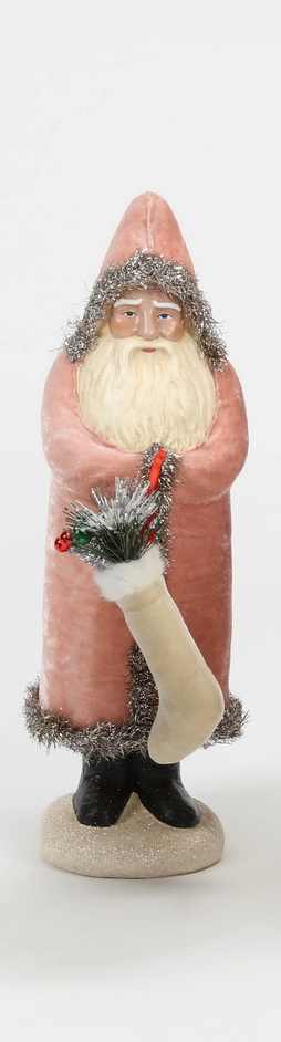Belsnickle Santa Small Pink