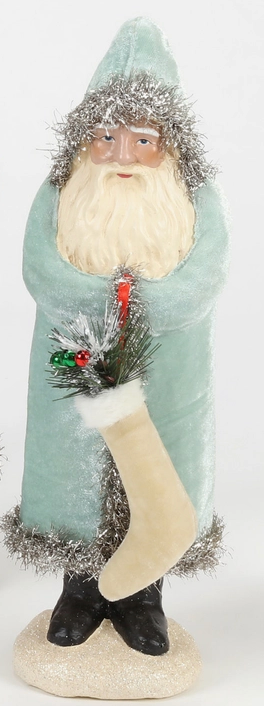 Belsnickle Santa Small Blue